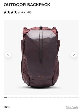 Peak Design Outdoor 45 With Rain Cover